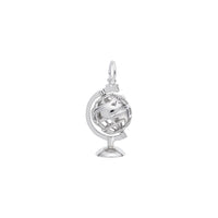 Base Globe Charm white (14K) main - Popular Jewelry - New York
