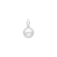 Baseball Charm white (14K) main - Popular Jewelry - New York