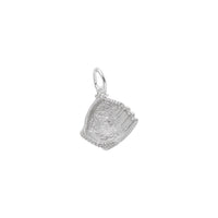 Baseball Glove Charm white (14K) main - Popular Jewelry - New York