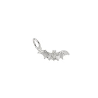 Bat Charm white (14K) main - Popular Jewelry - New York