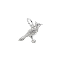 Blue Jay Charm white (14K) main - Popular Jewelry - New York