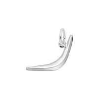 Boomerang Charm white (14K) main - Popular Jewelry - New York