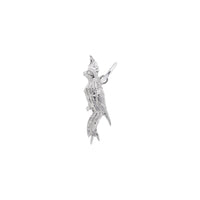 Charm Cacatua uccello bianco (14K) principale - Popular Jewelry - New York