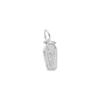 Coffin Charm white (14K) closed - Popular Jewelry - New York