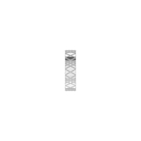 Criss Cross Patterned Giraanta cad (14K) dhinac - Popular Jewelry - New York