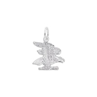 Eagle Charm 白色 (14K) 主 - Popular Jewelry  - 纽约
