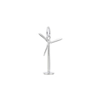 Energy Windmill Charm white (14K) main - Popular Jewelry - New York