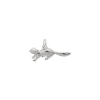 Ferret Charm biela (14K) hlavná - Popular Jewelry - New York