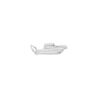 Fishing Boat Charm white (14K) main - Popular Jewelry - New York