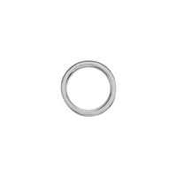 Pengaturan Fleur de Lis Continuous Band putih (14K) - Popular Jewelry - New York