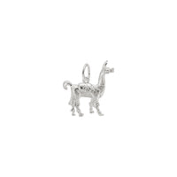 Llama Charm white (14K) main - Popular Jewelry - New York
