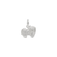 Maltese Dog Charm white (14K) main - Popular Jewelry - New York