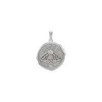 മോത്ത് സ്പിരിറ്റ് ആനിമൽ പെൻഡന്റ് വെള്ള (14K) മുന്നിൽ - Popular Jewelry - ന്യൂയോര്ക്ക്