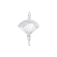 Parachutist Charm white (14K) main - Popular Jewelry - New York