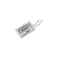 Parthenon Charm white (14K) inside - Popular Jewelry - New York