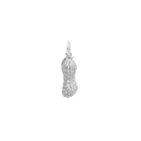 Peanut Charm white (14K) main - Popular Jewelry - New York