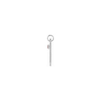 মীন গারনেট এবং ডায়মন্ড রাশিচক্র নক্ষত্রের দুল সাদা (14K) পাশ - Popular Jewelry - নিউ ইয়র্ক