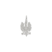Polish Falcon Charm white (14K) main - Popular Jewelry - New York