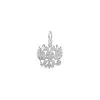 Liontin Elang Rusia putih (14K) utama - Popular Jewelry - New York