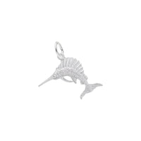 Sailfish Charm white (14K) main - Popular Jewelry - New York