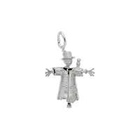 Charm espantapájaros branco (14K) principal - Popular Jewelry - Nova York