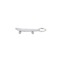 Skateboard Charm white (14K) main - Popular Jewelry - New York