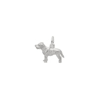 Small Labrador Retriever Dog Charm white (14K) main - Popular Jewelry - New York
