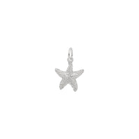 Starfish Pendant white (14K) main - Popular Jewelry - New York