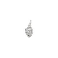 Strawberry Charm white (14K) main - Popular Jewelry - New York