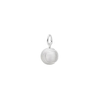 Tennis Ball Charm white (14K) main - Popular Jewelry - New York