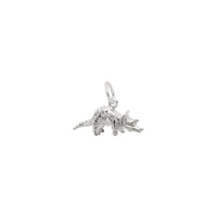Triceratops Pendant white (14K) main - Popular Jewelry - New York
