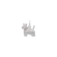 West Highland Terrier Dog Charm white (14K) main - Popular Jewelry - New York