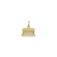3D Miniature Lincoln Memorial Charm (14K)