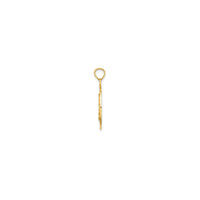 ALASKA Bear Paw Print Pendant (14K)
