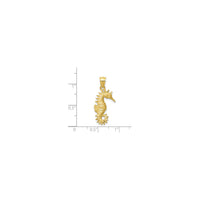 Endearing Seahorse Pendant (14K)