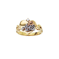 15 Años ljubezenski prstan (14K) Popular Jewelry NY