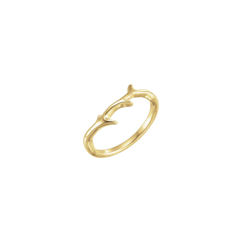 Branch Ring yellow (18K) main - Popular Jewelry - New York