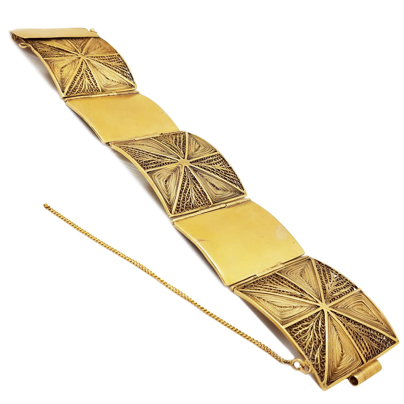 Egyptian Yellow Gold Bracelet (18K)