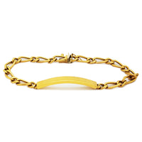 Figaro ID Sarı Qızıl Bilərzik (18K)