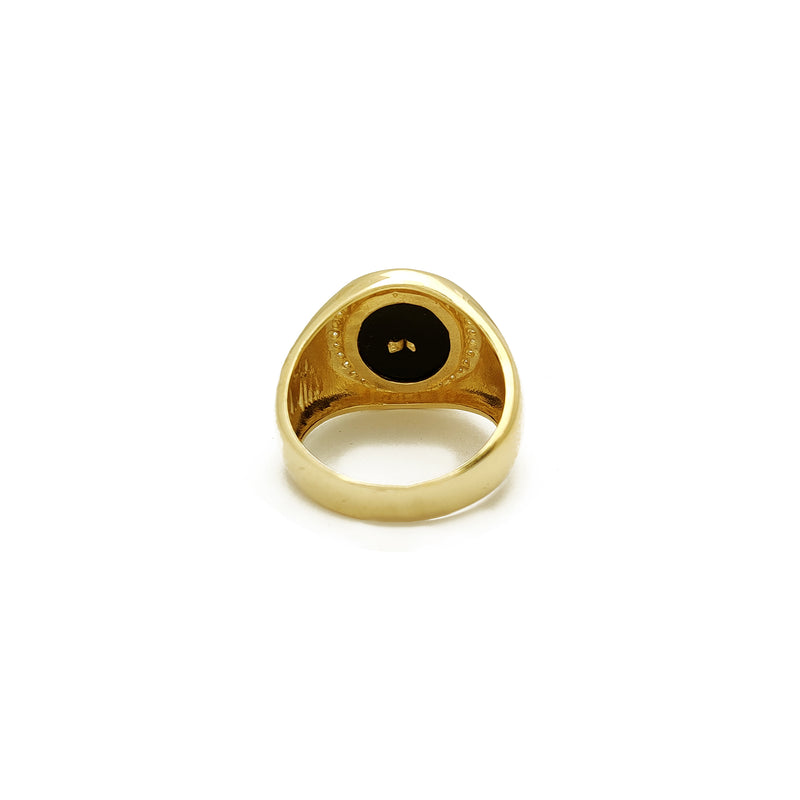 Halo CZ Jesus Head Ring (14K) Popular Jewelry New York