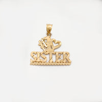 #1 Love Sister Pendant (14K) Popular Jewelry New York