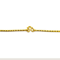 Round Barrel Chain (24K) Popular Jewelry New York