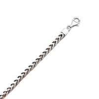 [Solid] Silver Franco Bracelet (Silver)