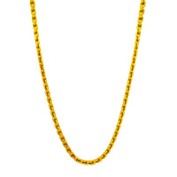 Katina tal-kejbil solidu (24K) Popular Jewelry NY