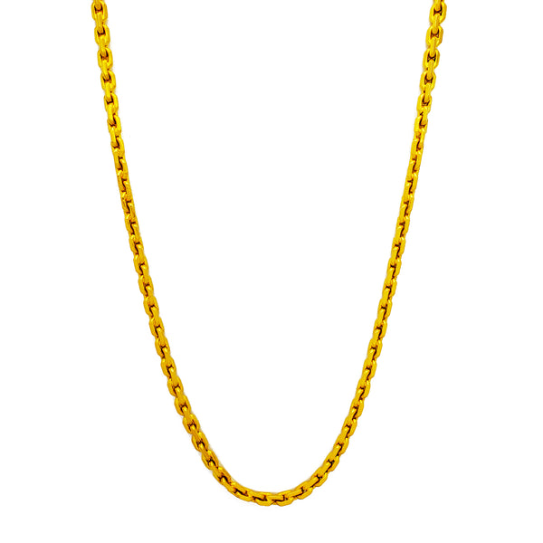 Solid Cable Chain (24K) Popular Jewelry New York