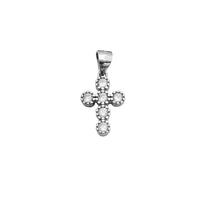 Iced-Out Cross Hanger (Zilver)