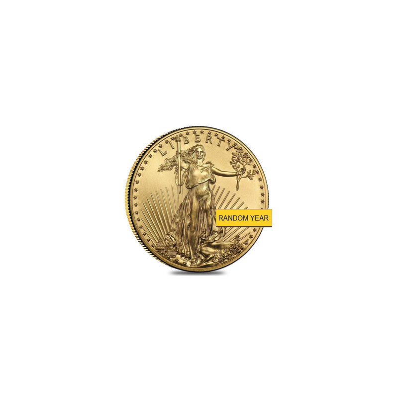 Buy .9999 Pure Gold with the $5 Gold American Eagle Bullion