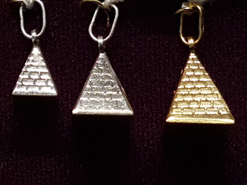 Egyptian Pyramid Pendant 14K - Lucky Diamond 恆福珠寶金行 New York City 169 Canal Street 10013 Jewelry store Playboi Charlie Chinatown @luckydiamondny 2124311180