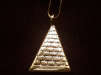 Pyramid Ijipt nke Pendant 14K - Lucky Diamond Lucky 珠寶 金 行 New York City 169 Canal Street 10013 Jewelry store Playboi Charlie Chinatown @luckydiamondny 2124311180