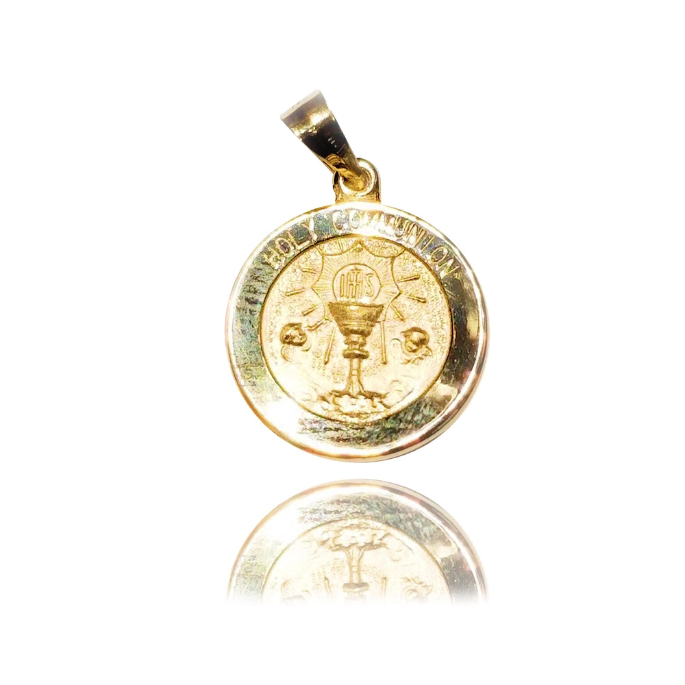 "Holy Communion" Yellow Gold Pendant (14K)